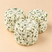 Ser z suszonym czosnkiem niedźwiedzim